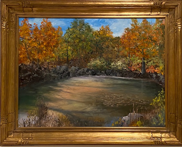 198 - Quarry in Autumn - 24xc32 - Landscape - Not Available - $1,500