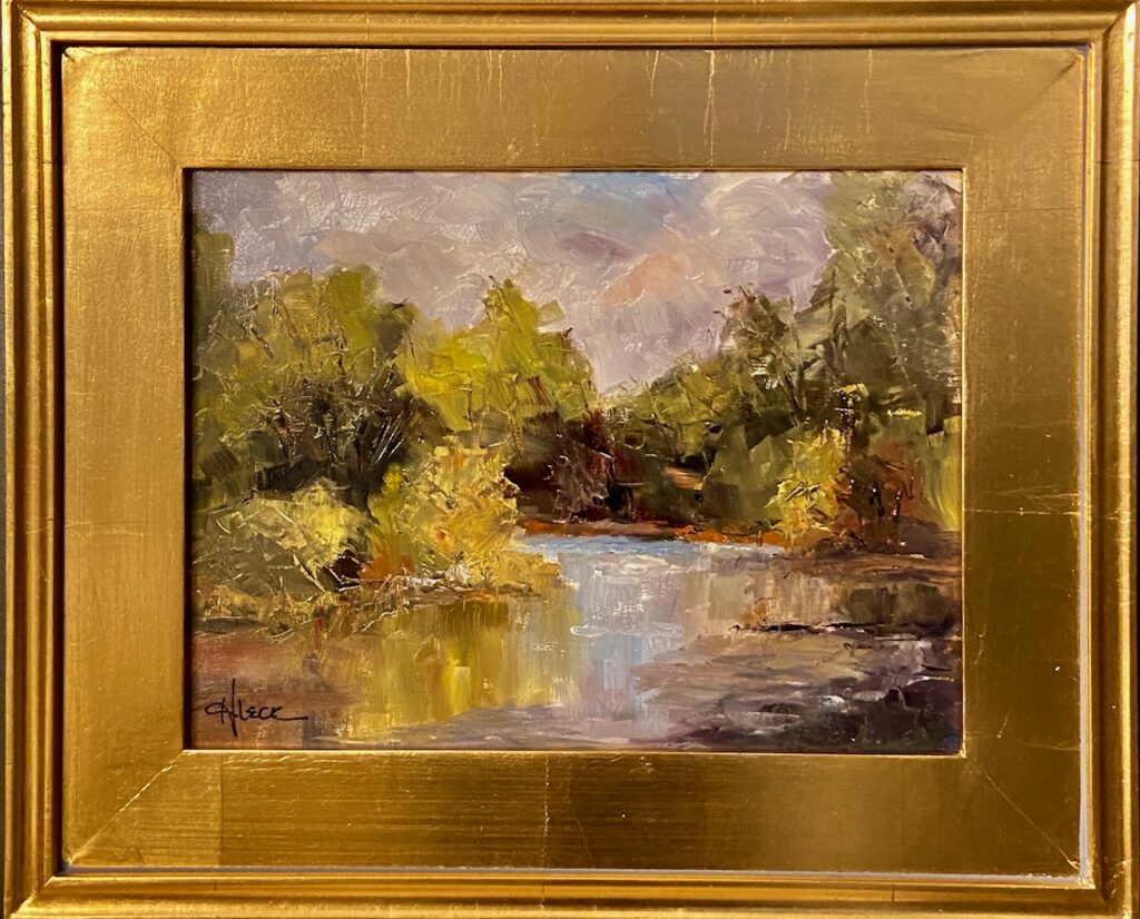 217 - Winding Fall Splendor - 11x14 - Landscape - $345