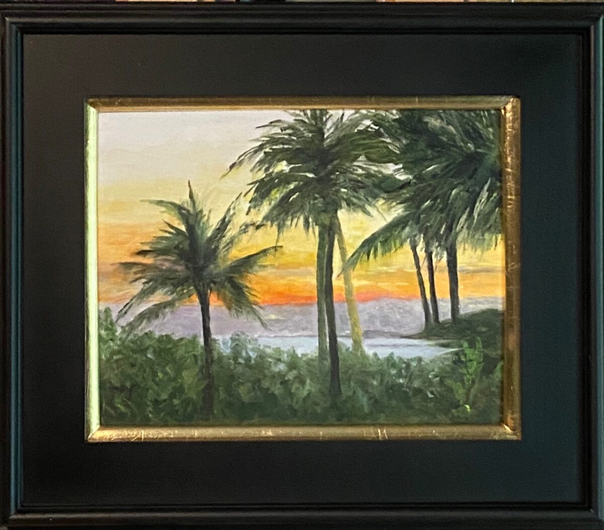 218 - Waikiki Sunset - 11x14 - Landscape - $255