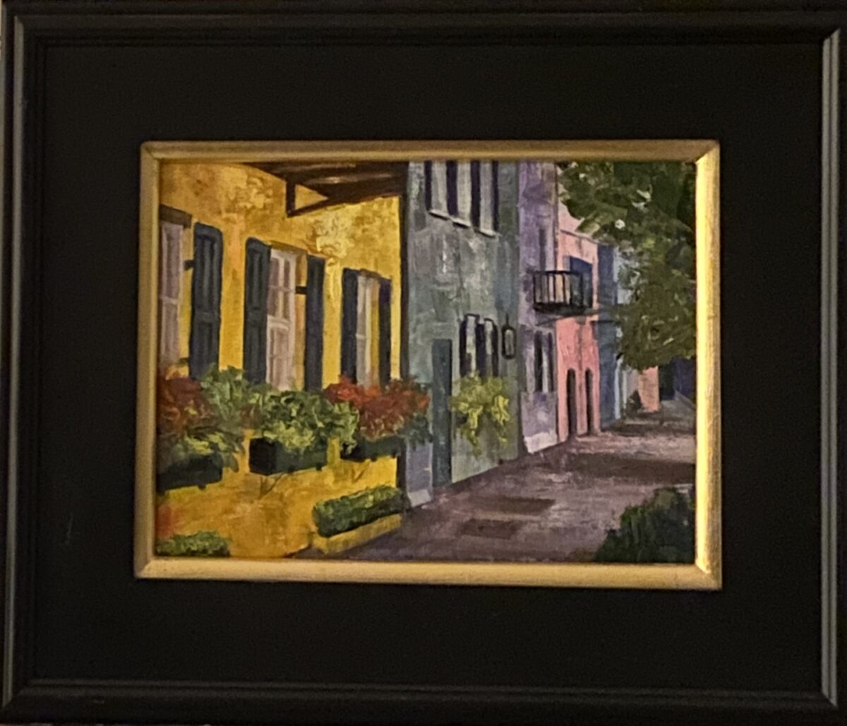 235 - Charleston Street - 9x12 - Landscape - $225 - 🔴 SOLD