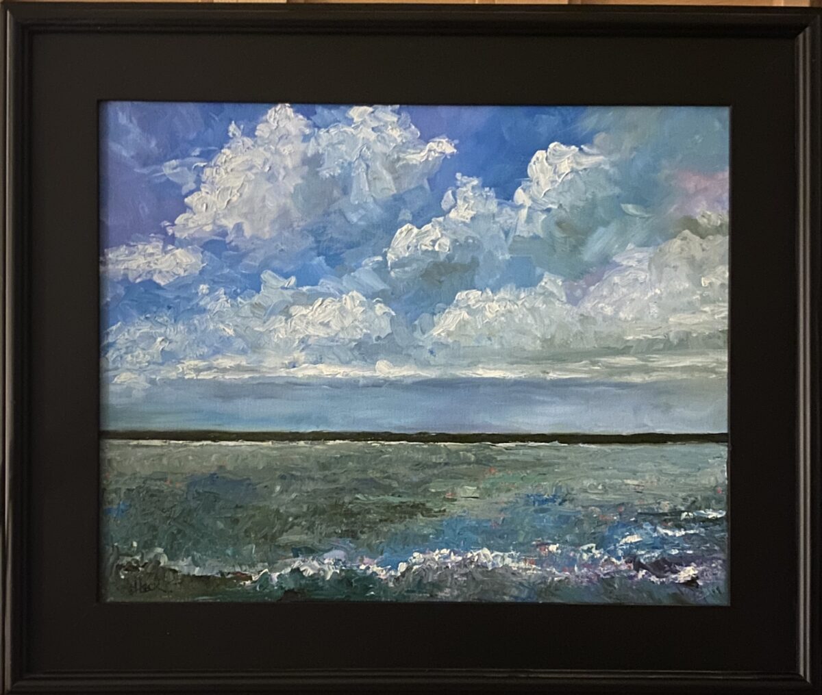236 - Stormy Seas - 16x20 - Landscape - $425