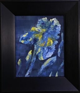 245 - Blue Iris - 8x10 - Landscape - $125