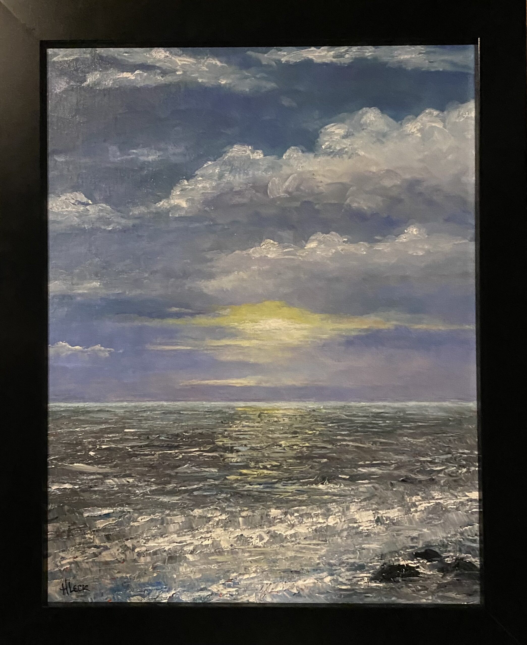 248 - Ocean Sunrise - 14x18 - Landscape - $425
