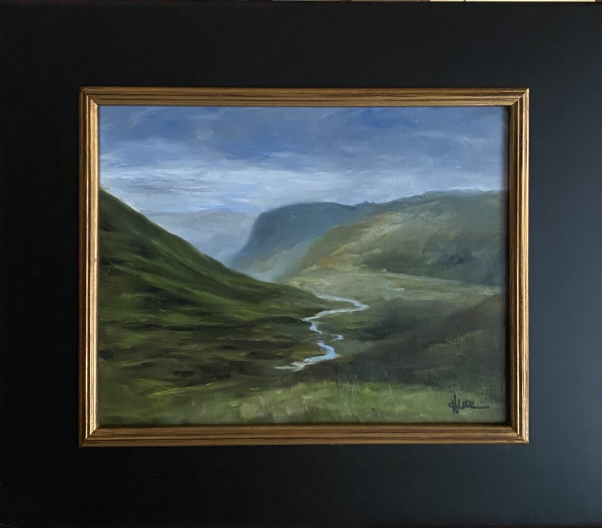 273 - Hills of Balmoral - 11x14 - Landscape - $325
