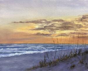 274 - Gulf Sunset - 11x14 - Landscape - $375