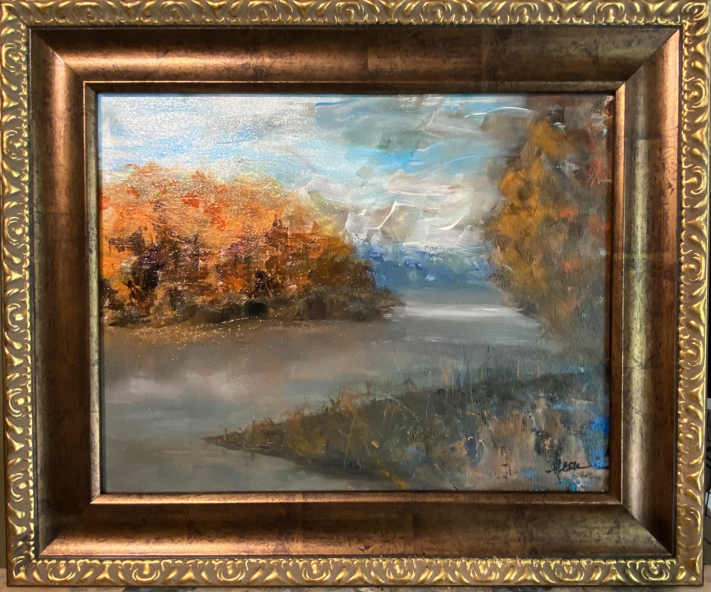 279 - Fall Color - 11x14 - Landscape - $175