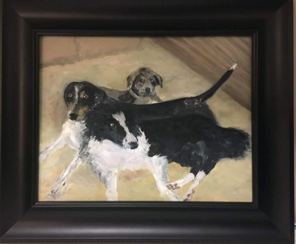 118 - Anya's Dogs - 8 X 10 - All - Not Available - $100