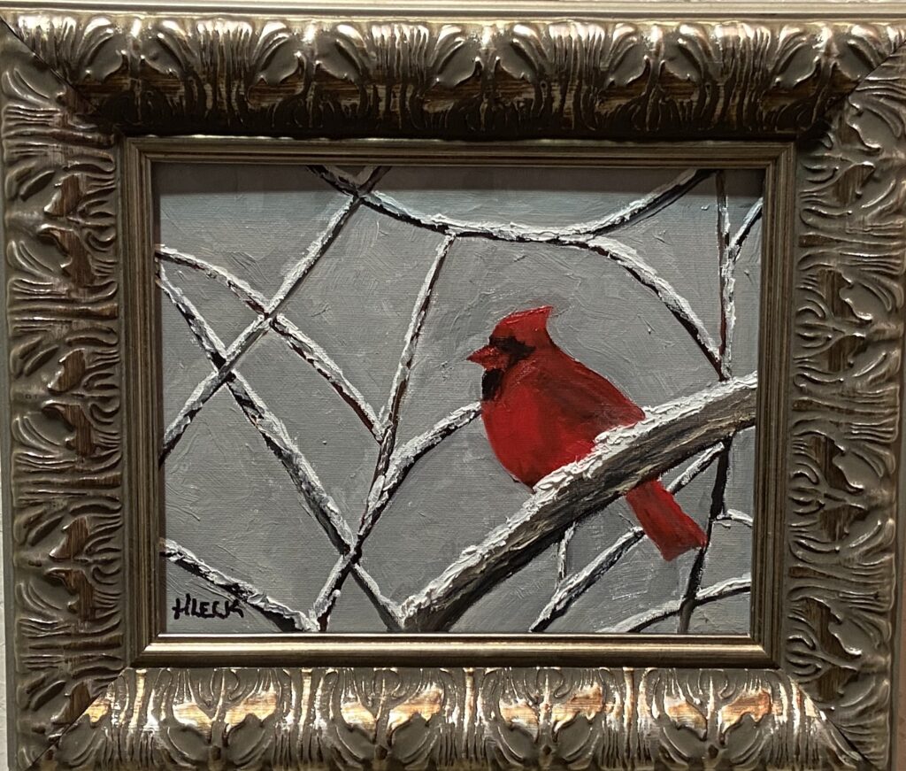 173 - Cardinal 2 - 10 x 8 - Figurative - $100